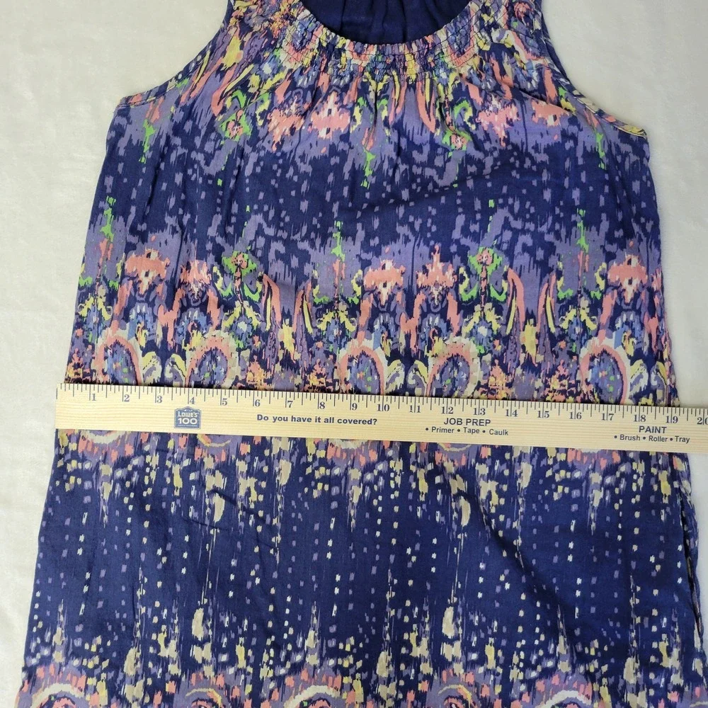 Red Camel Girls 16 Sleeveless‎ Dress Easter Lined Pockets Smocked  A-Line